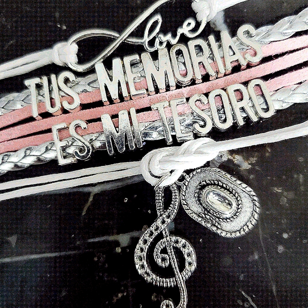 Spanish memorial bracelet